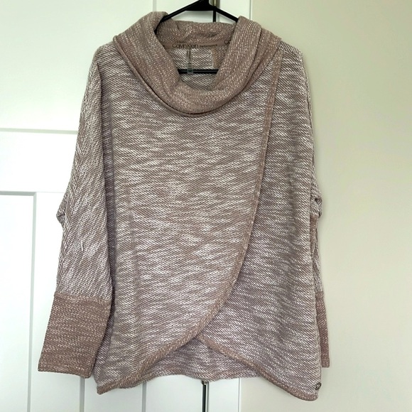 Calvin Klein Blush Wide Neck Sweater - Picture 1 of 3